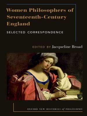 cover image of Women Philosophers of Seventeenth-Century England